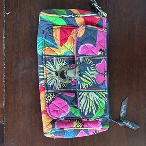 Vera Bradley Colorful Floral Clutch